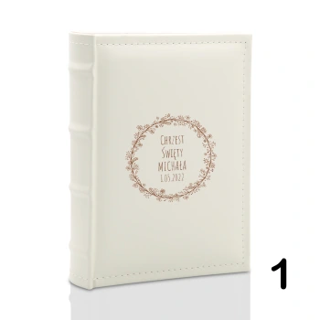 Album na chrzest, wsuwany, 100 zdjęć 13x18, personalizowany, 12 wzorów